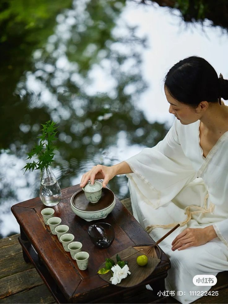 Tea making ceremony
